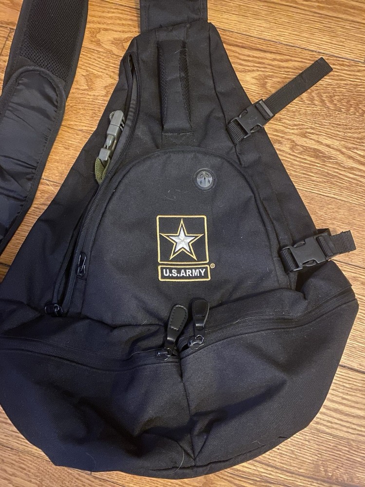 US ARMY Shoulder Sling Pack Nylon Preowned