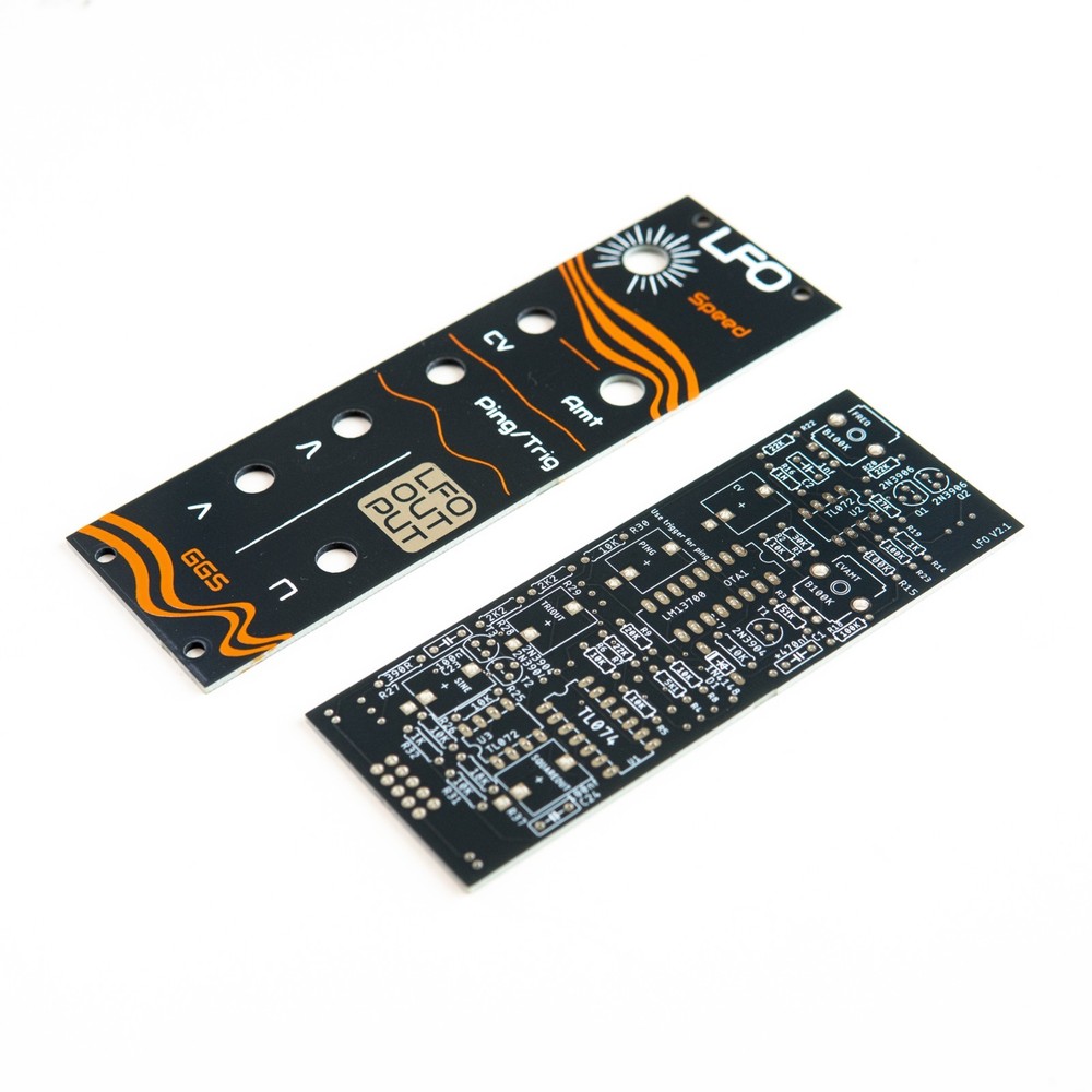 LFO DIY Eurorack Module Kit / PCB & Front Panel / Low Frequency Oscillator