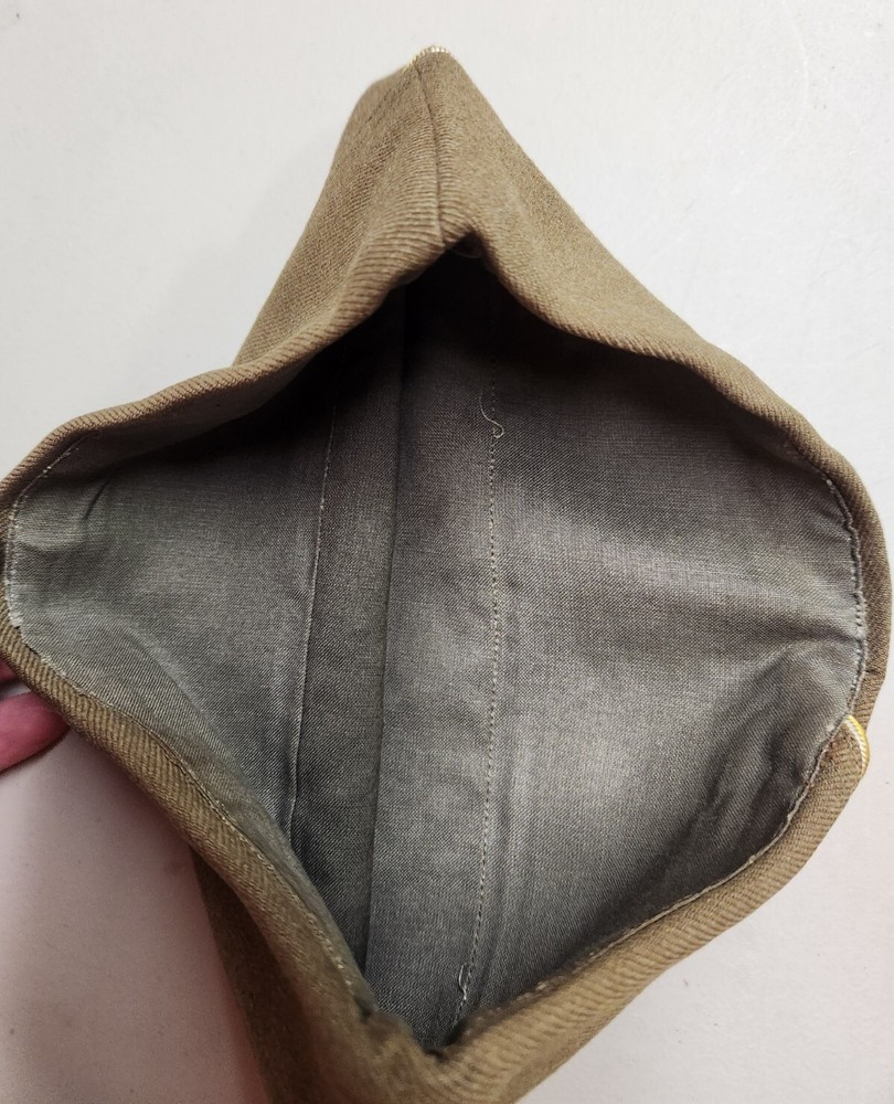 Vintage US EM QUARTERMASTER Piped Garrison - Overseas Cap #42