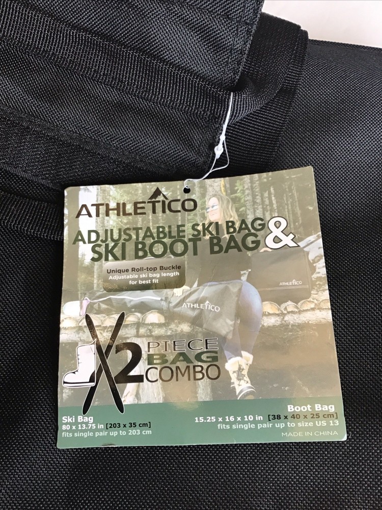 Adjustable Ski Bag. Ski Boot Bag. Nwtags