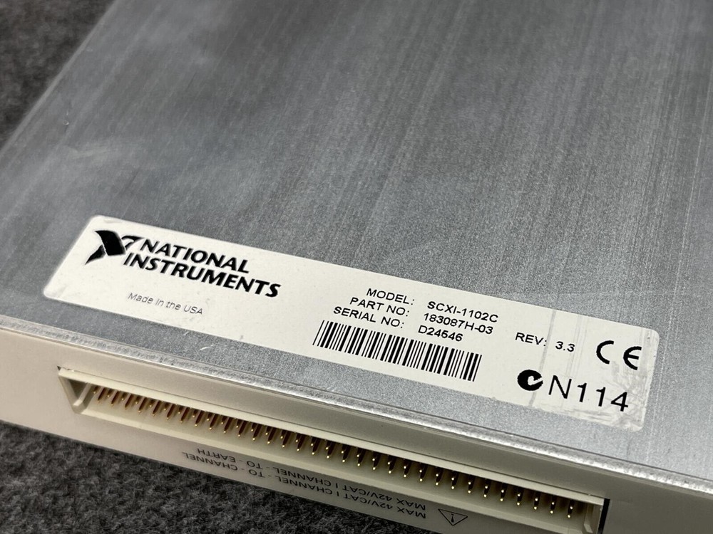 National Instruments SCXI-1102C Voltage Input Module