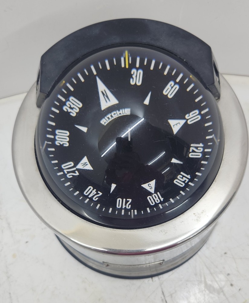 SP-5C Ritchie Globemaster Binnacle Compass with Mounting Base
