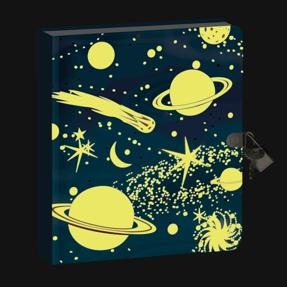 Journal With A Lock And Key and Blank Lined Pages Diary Notebook