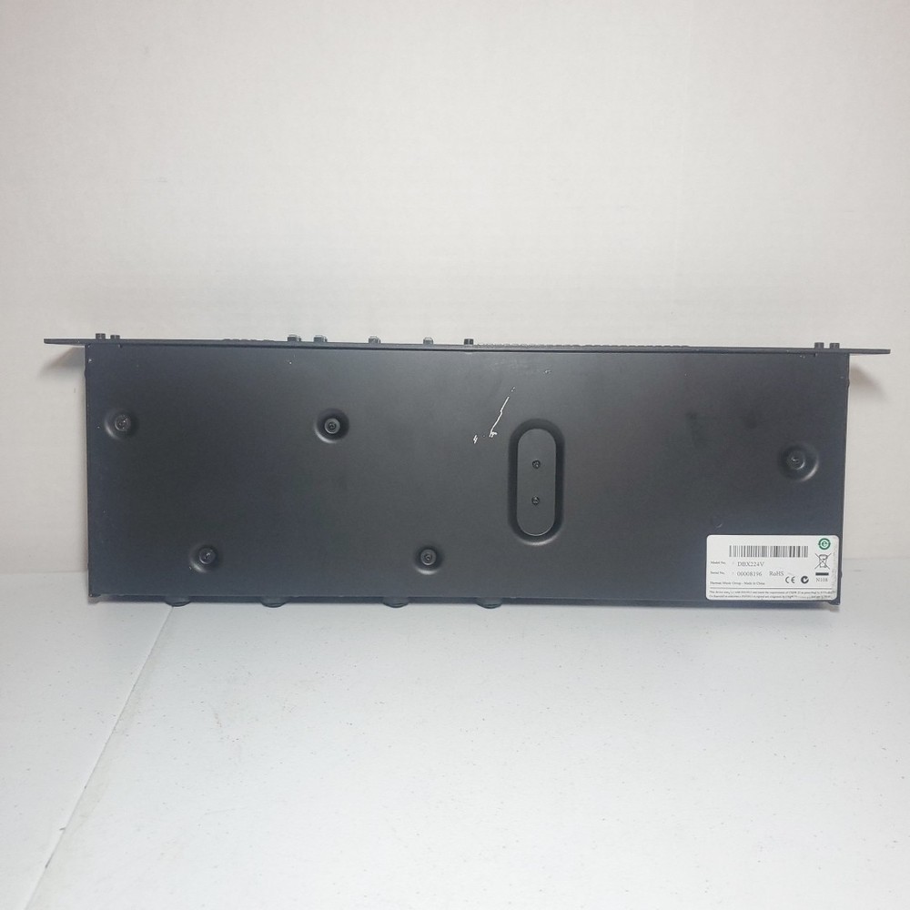 DBX AFS224 Dual Channel Advanced Feedback Suppression Processor