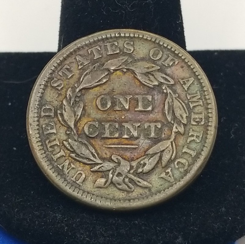 1838 Coronet Head Large Cent #20726