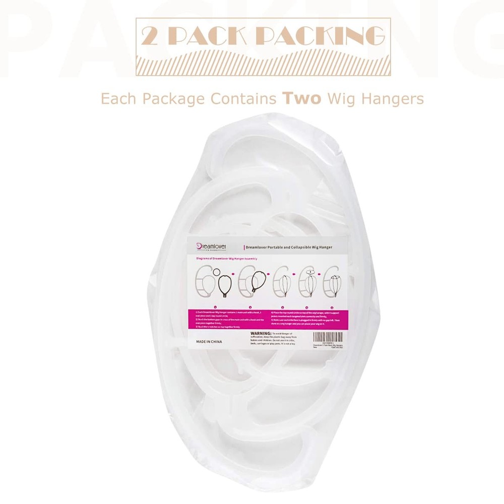Wig Stands/Wig Hangers 2 sets