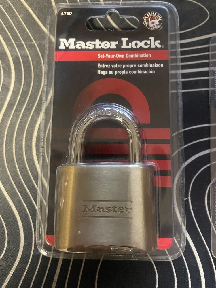 Master Lock 175D Combination Padlock
