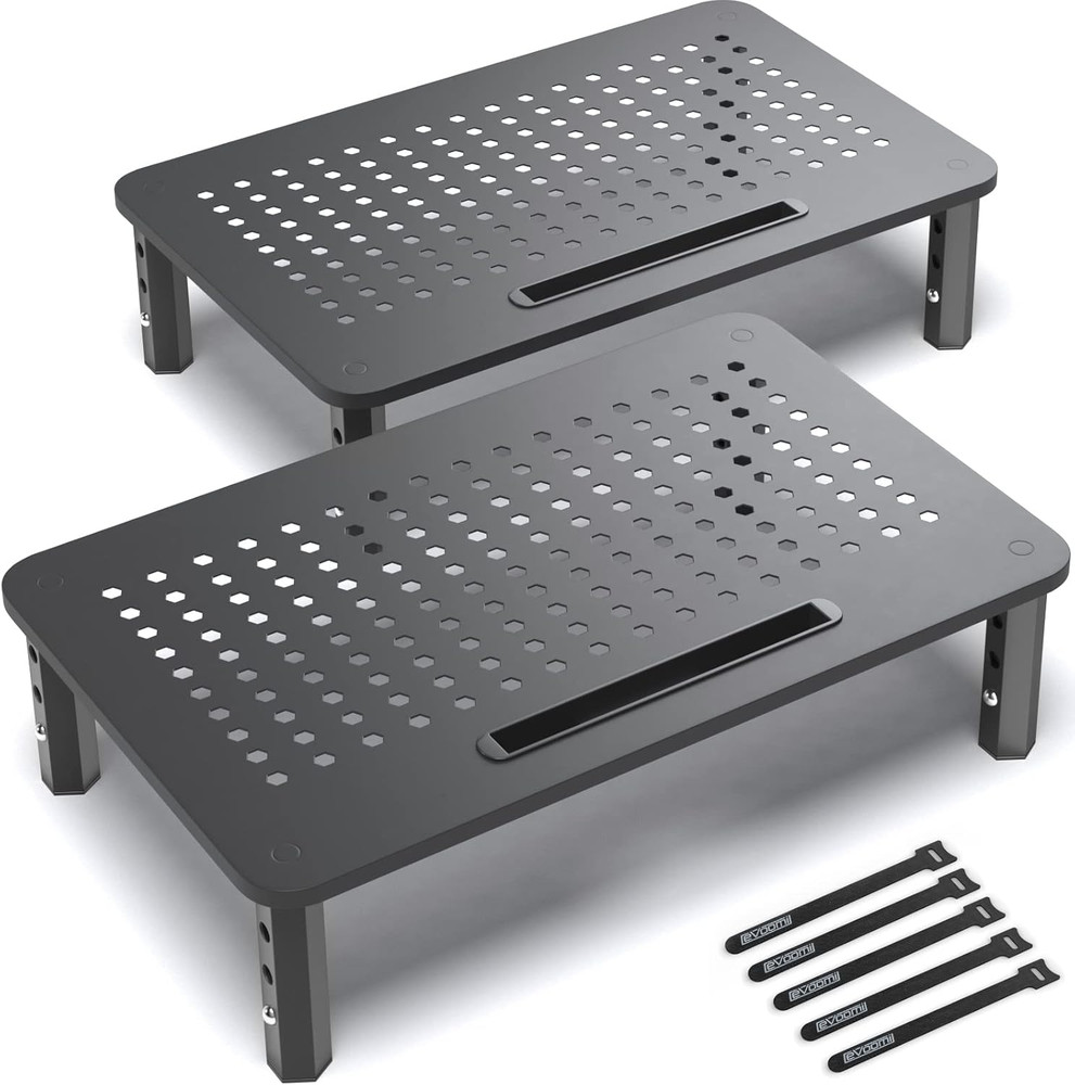 Monitor Stand Riser Computer Screen Desk Shelf for Laptop Desktop Printer