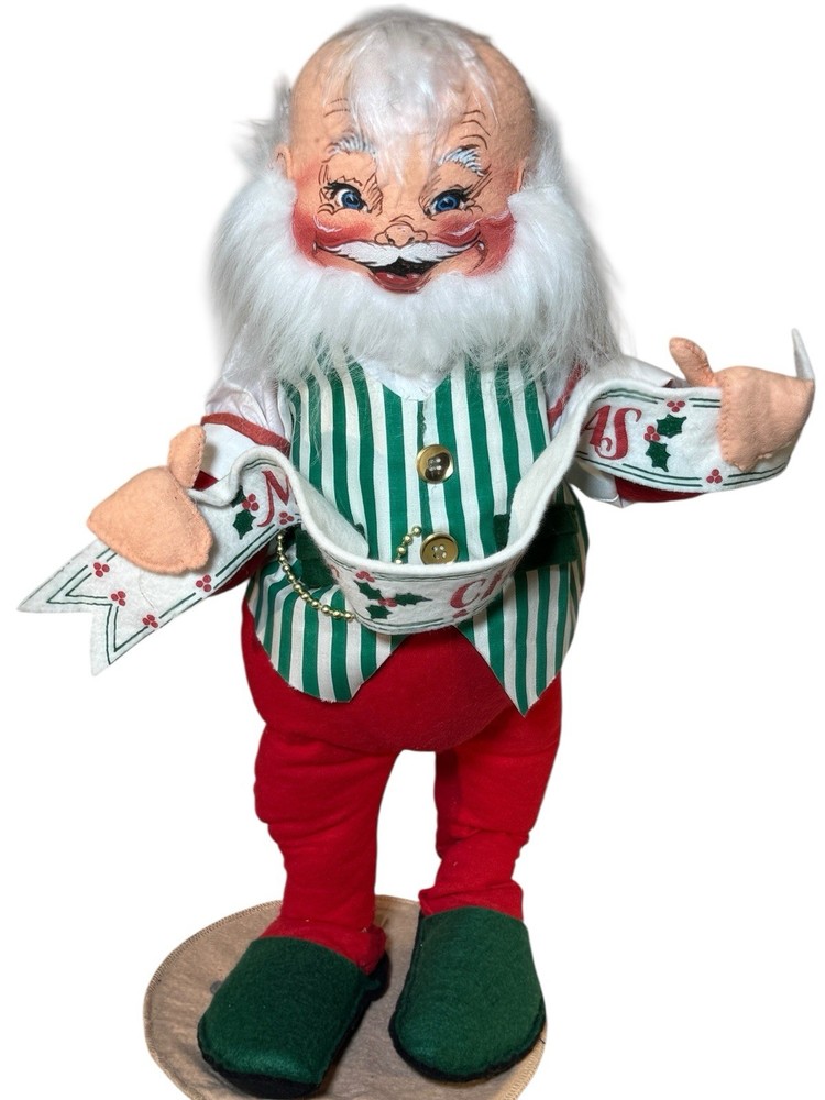 Annalee Mr Old World Santa Claus Poseable 1992