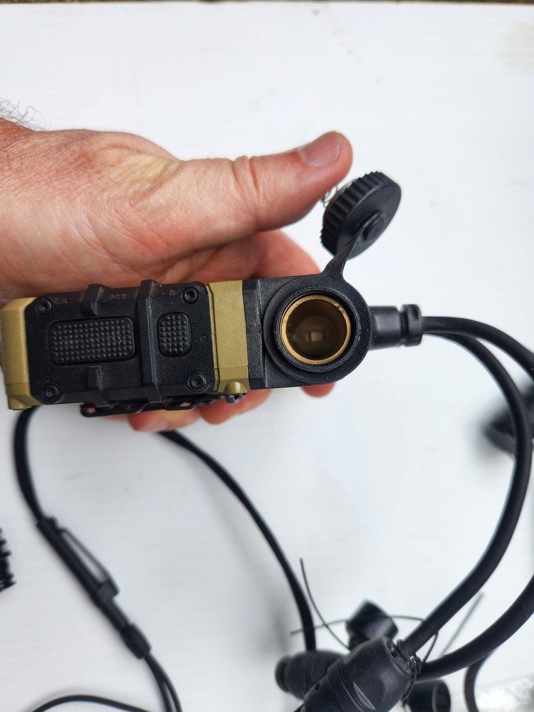 Silynx OPS headset system, with all cables + K2/Baofeng cable, w/ Peltor adapter
