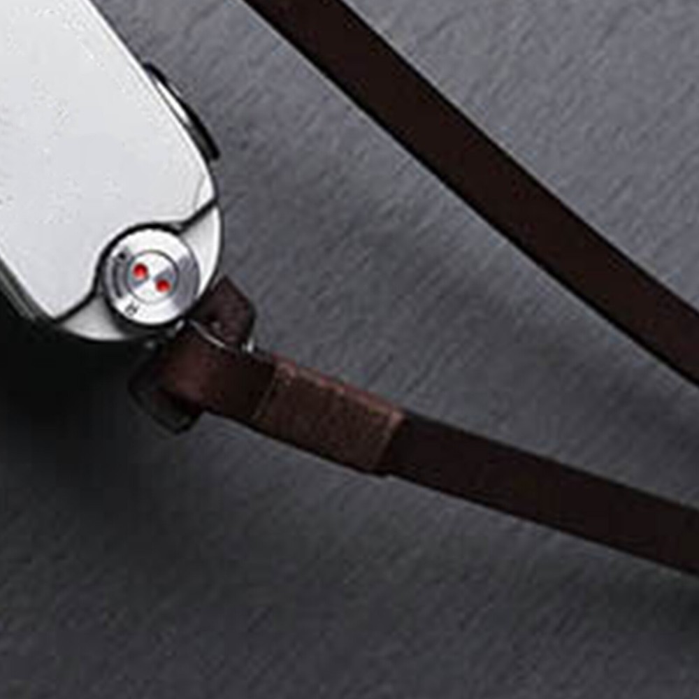 8mm Wide Handmade Camera Leather Wrist Strap Microscope Leather Hand Strap