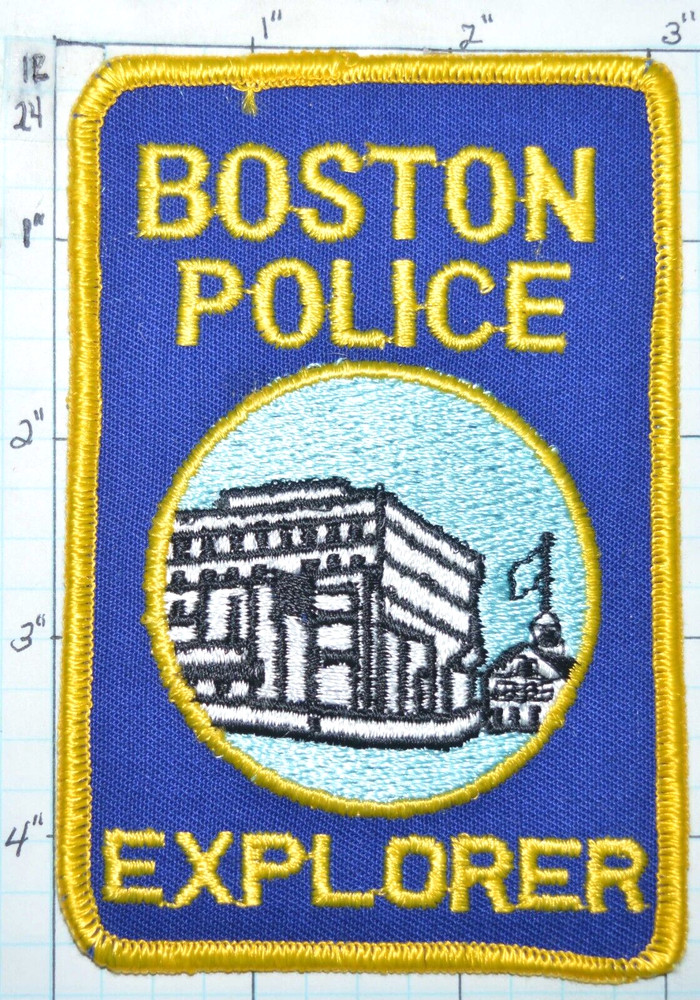 MASSACHUSETTS, BOSTON POLICE EXPLORER PATCH