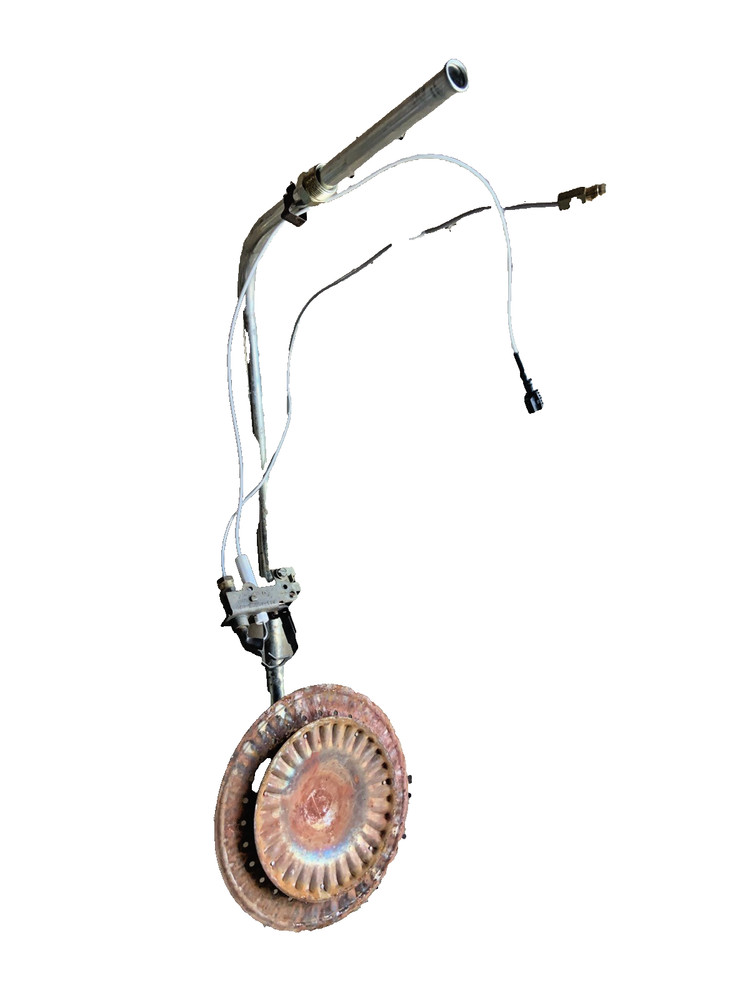 Bradford White -LP Gas  W Heater Burner Assembly working OK, item265-48038-03-52