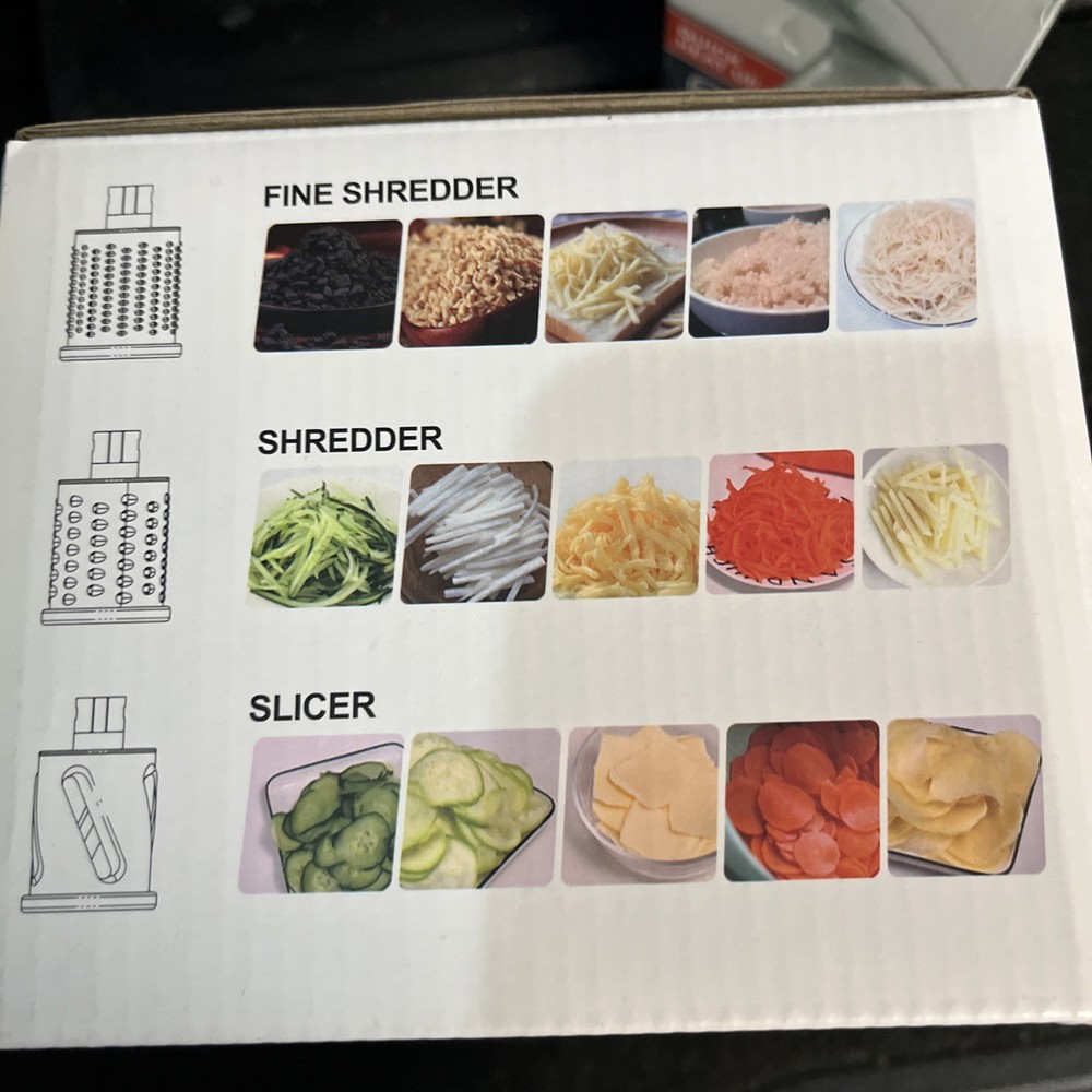 Tumbling Box Cheese Shredder