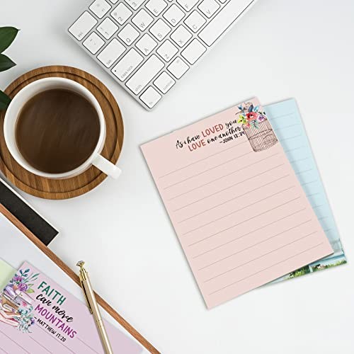 8 Pack Christian Sticky Notes Samll Scripture Inspirational Memo Fresh Style