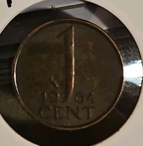 1964 Netherlands 1 Cent