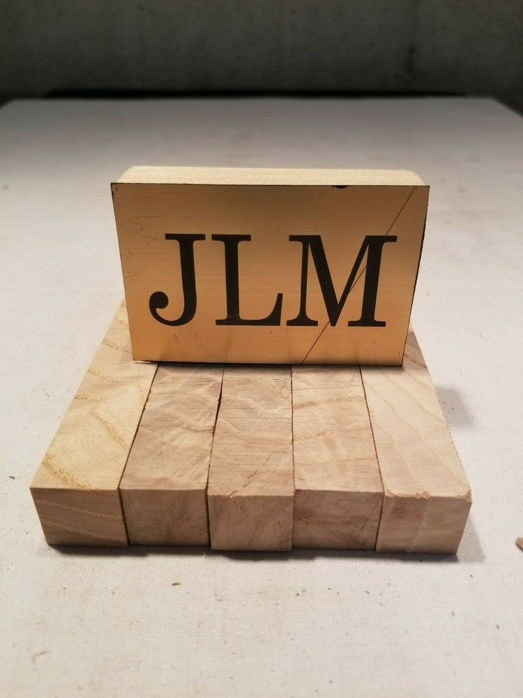 Curly White Ash Pen Blanks 5 pc.