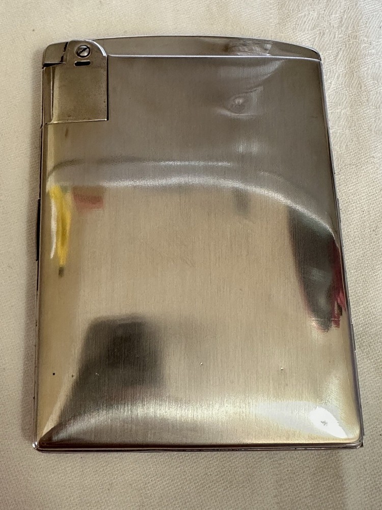 Vintage Ronson Escort Cigarette Case Lighter Sparks
