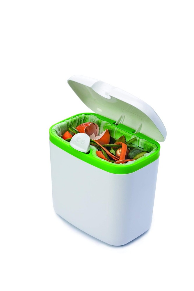 Countertop Compost Bin Indoor Compost Bins White Plastic
