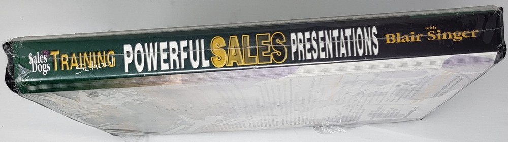 Powerful Sales Presentations by Blair Singer - CD format