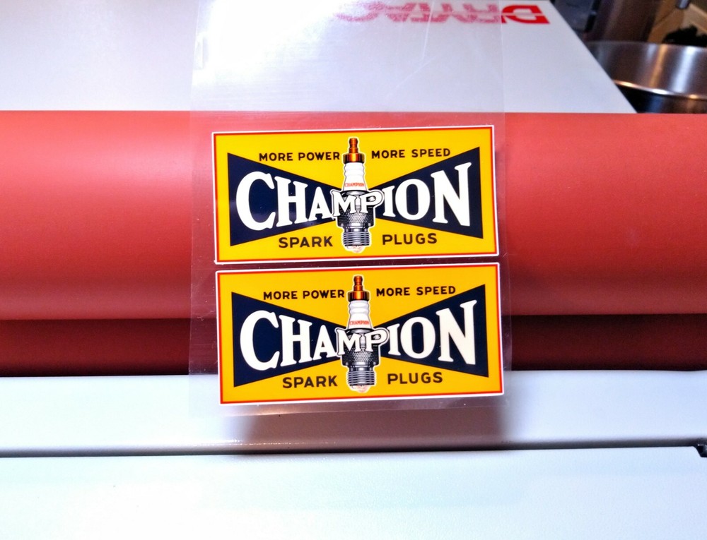 Champion Spark Plug Logos