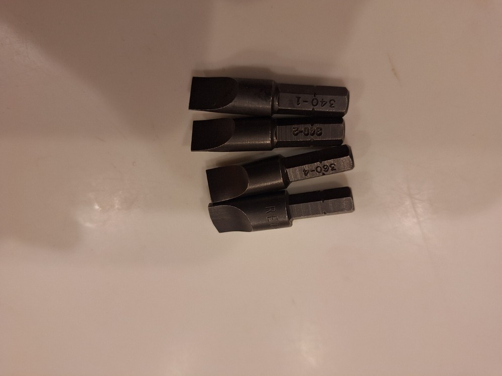 Brownell's gunsmith screwdriver bits