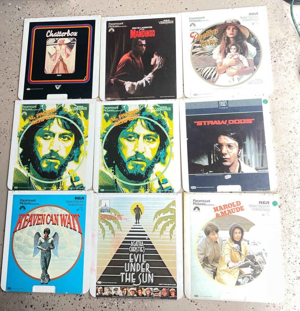 CED Selectavision VideoDisc 11/2 added