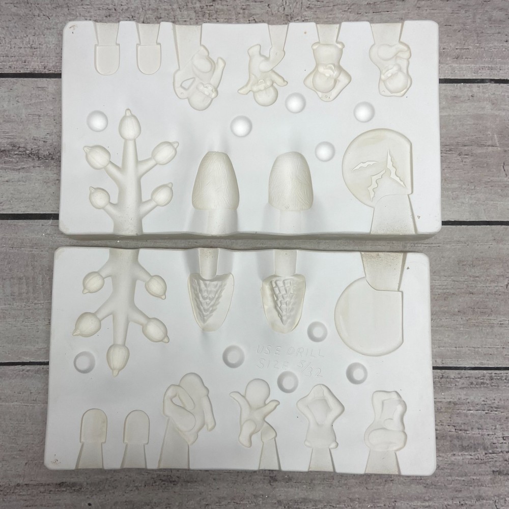 Unbranded Ceramic Casting Mold Halloween For Mountain #1143