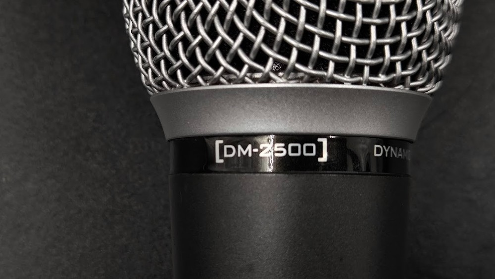 Stage Line DM-2500 Dynamic Microphone Used Working Grey