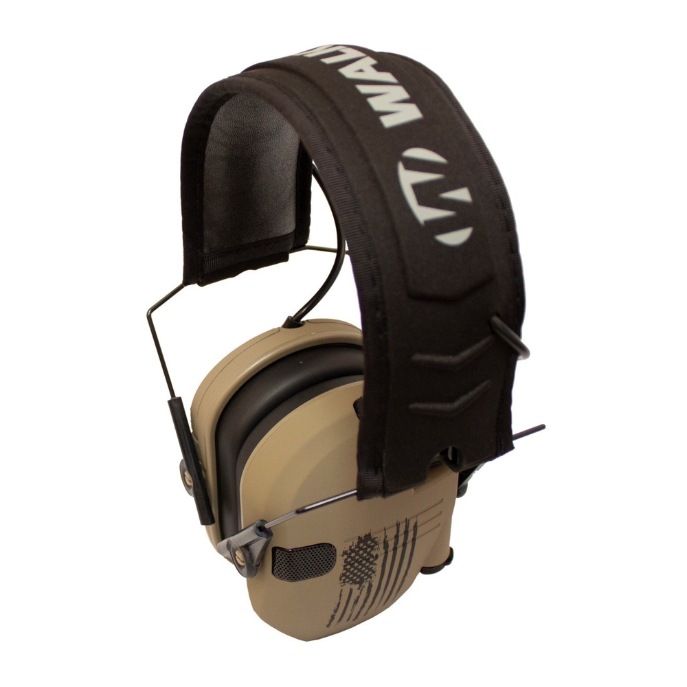 Walkers Razor Shooting Muffs Distressed Flag 5 Pack