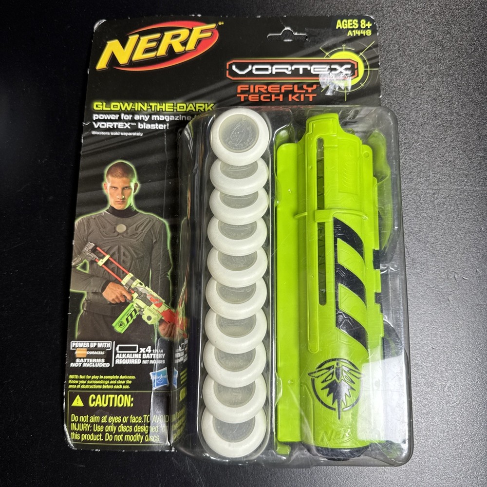 Nerf Vortex Firefly Tech Kit Glow In The Dark 2012