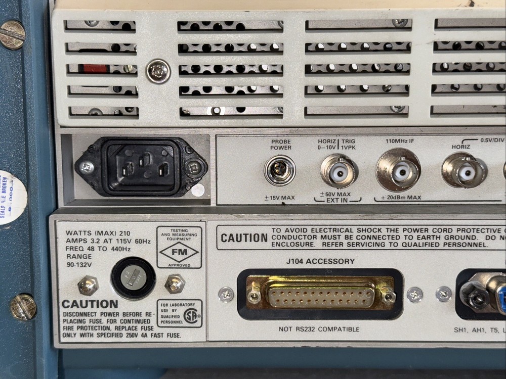 Tektronix 494AP Programmable Spectrum Analyzer 48 to 440Hz Range