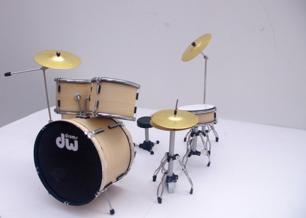 Miniature Drum Set DW Miniature Replica Drum Kit