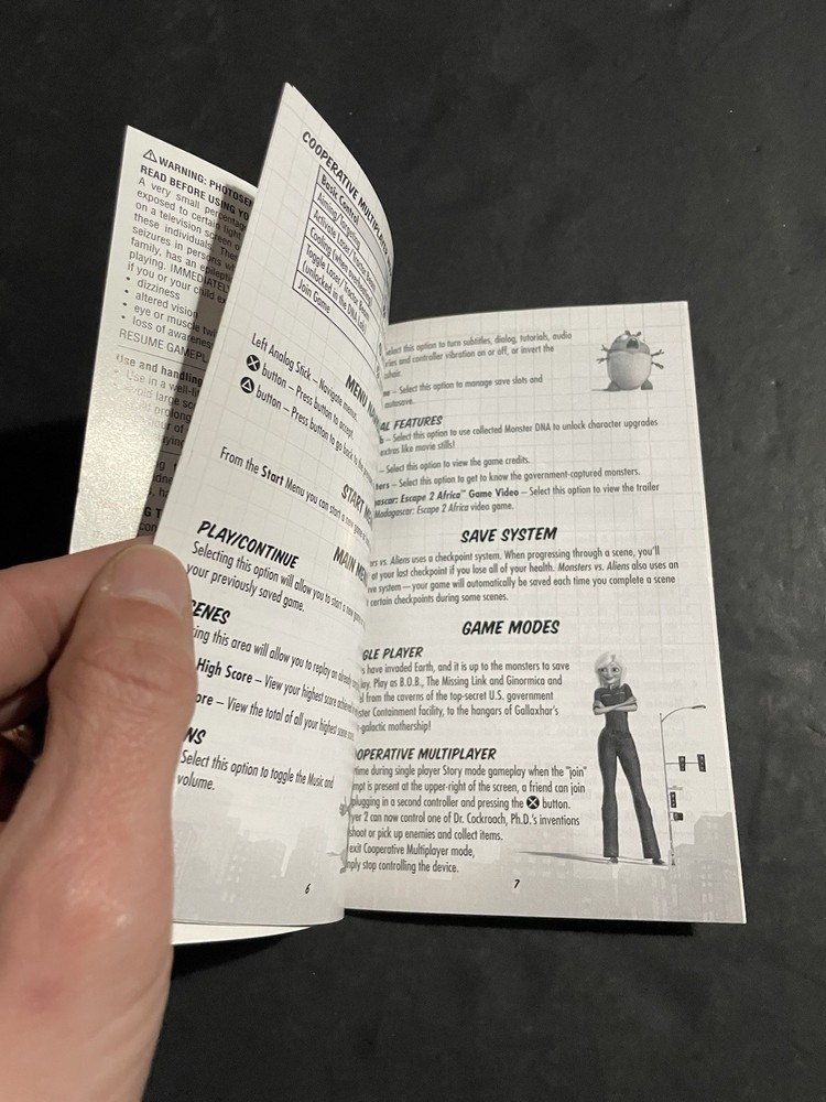 monsters vs aliens ps2 manual Only