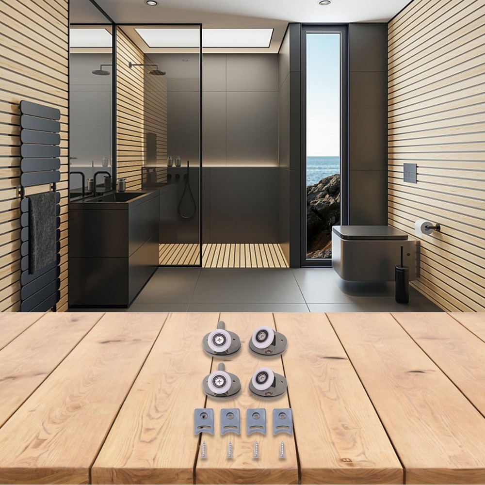 Efficiently Designed Shower Door Rollers for Daily Use and Flexibility