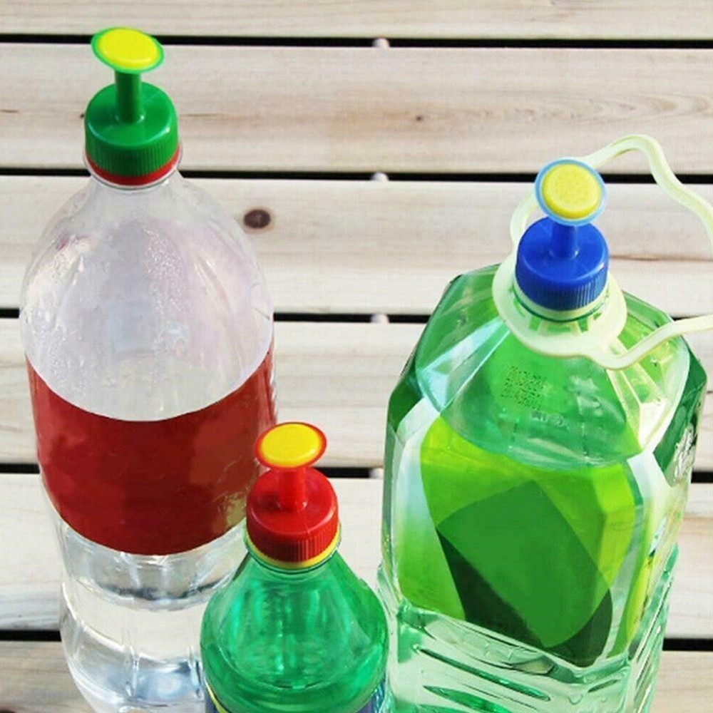 Bottle Top Waterers Bottles Cap 4 Pack Accessory Adapter Fitting Garden