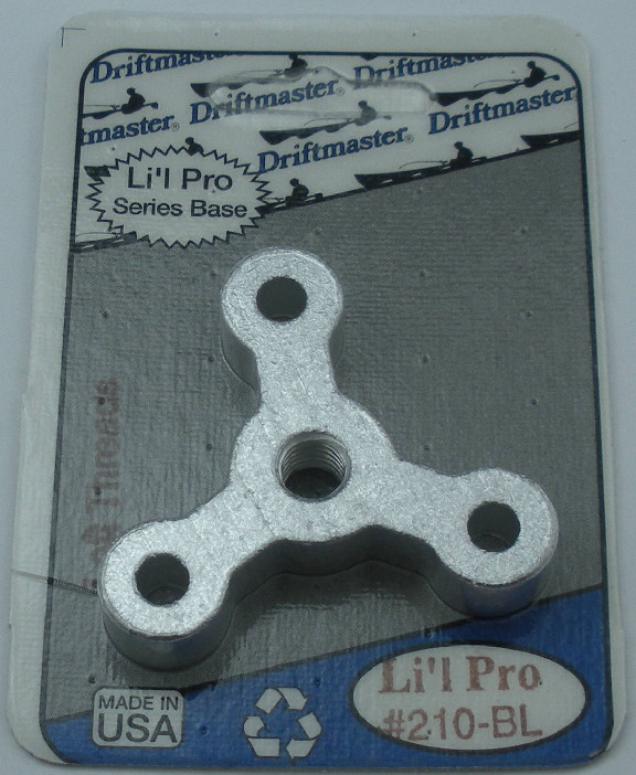 Driftmaster 210BL Left Thread Star Base for 3/8" Lil Pro Rod Holder