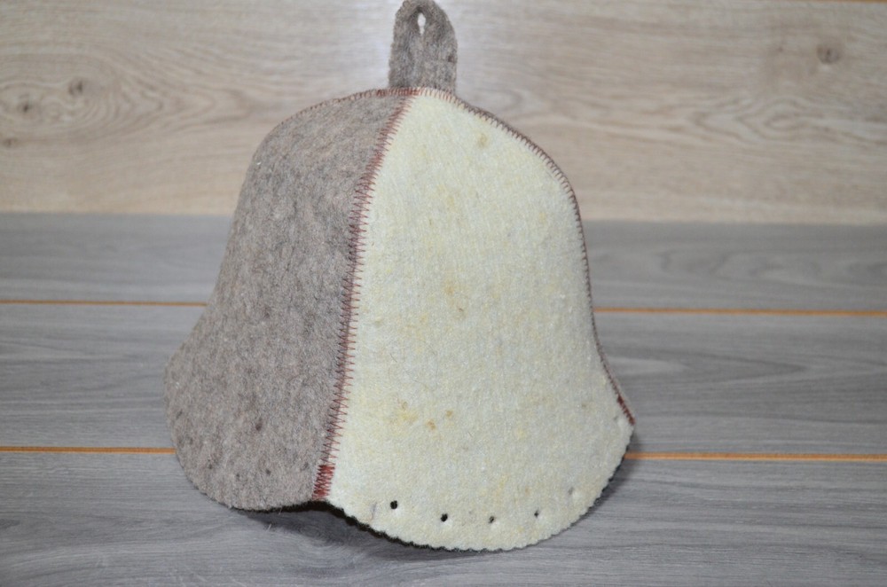Sauna hat wool Ukrainian Sauna hat Sauna Felt Українські шапки для сауни лазні