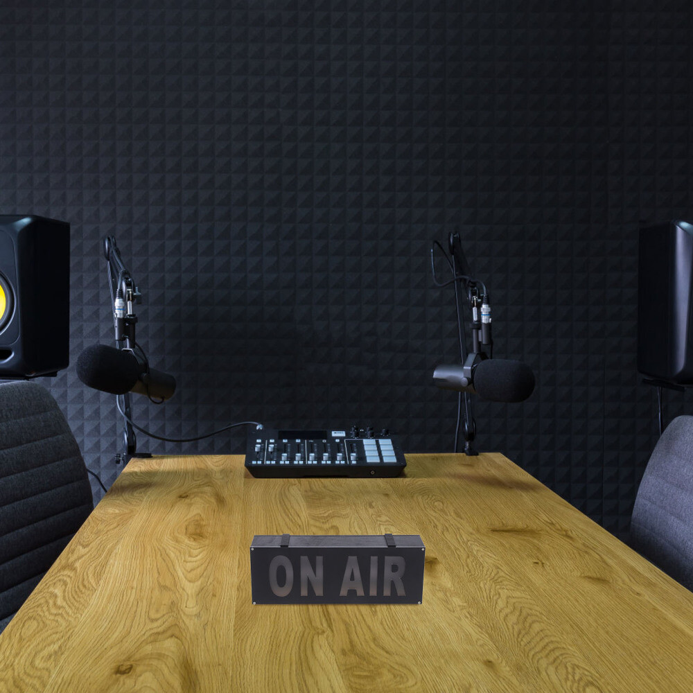 on Air Light Sign Recording Broadcast Warning Convenient Work Office