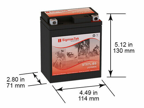 Yacht CTX7L-BS SigmasTek Battery Replacement
