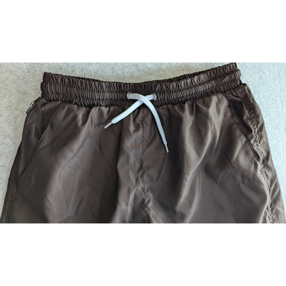 MAISON ARTICLE Shorts Small Lined Swim Trunks Drawstring Elastic Waist FLAW