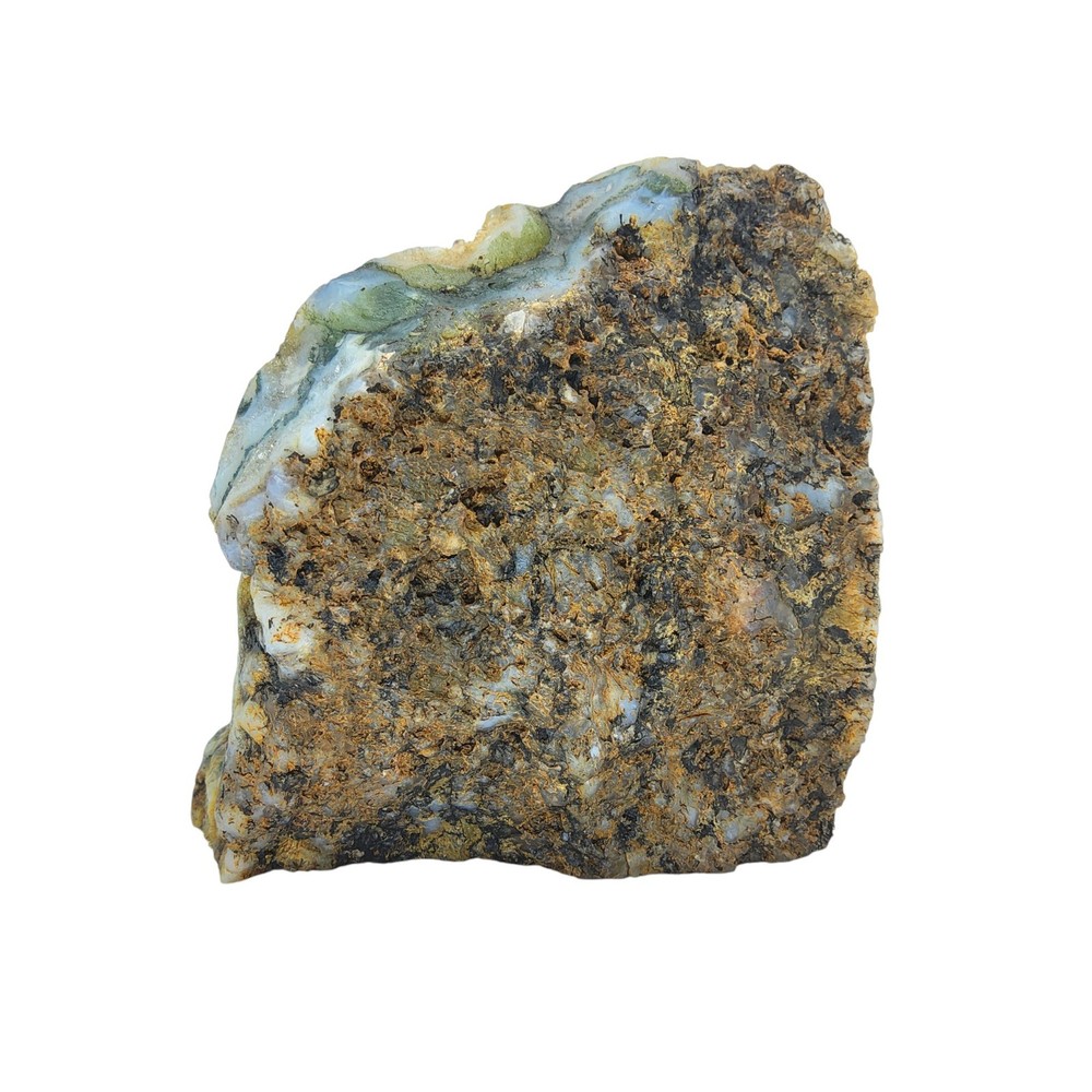 Moss Agate, 3+ lbs, cabbing rough, lapidary, #R-6884