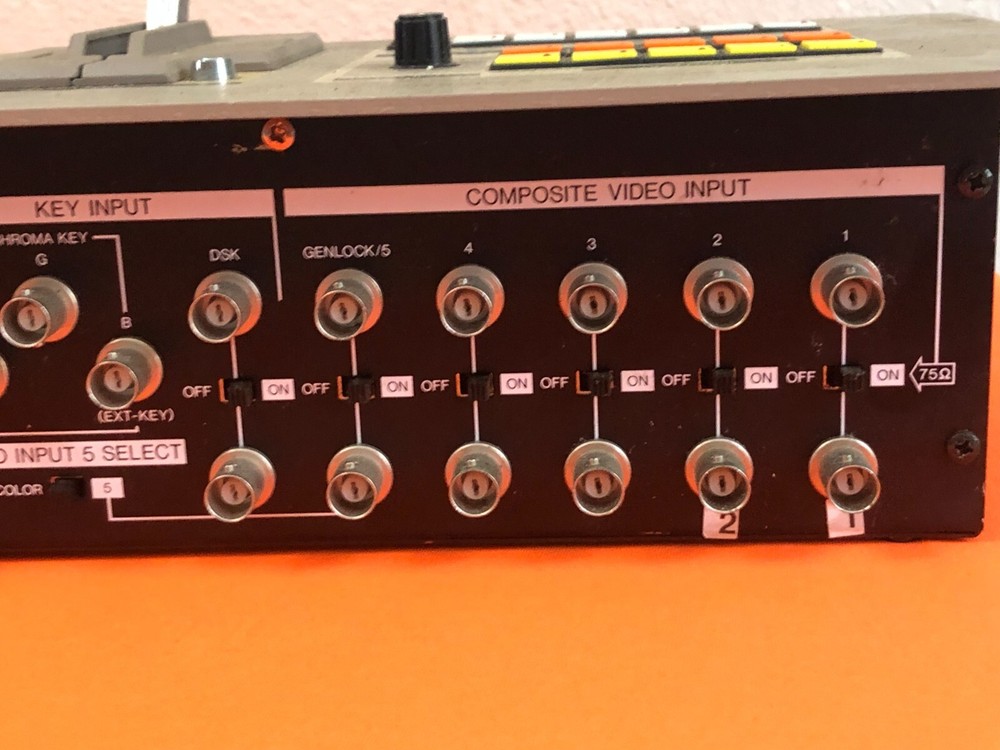 JVC KM-1200 Color Special Effects Generator / POWERS UP / UNTESTED