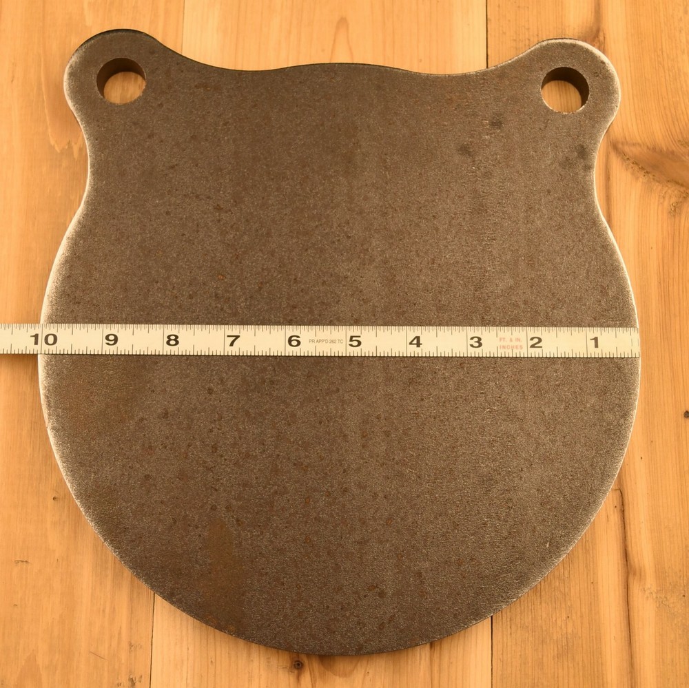 1/2" AR500 Shooting Target 10" Gong