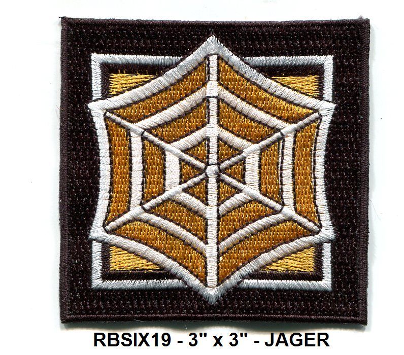 RAINBOW SIX OPERATOR PATCH - JAGER - RBSIX19