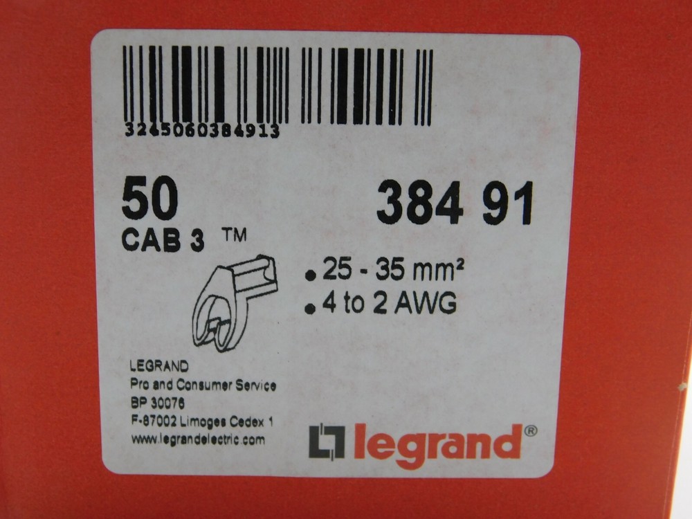 Legrand 38491 Cab 3 25-35 MM
