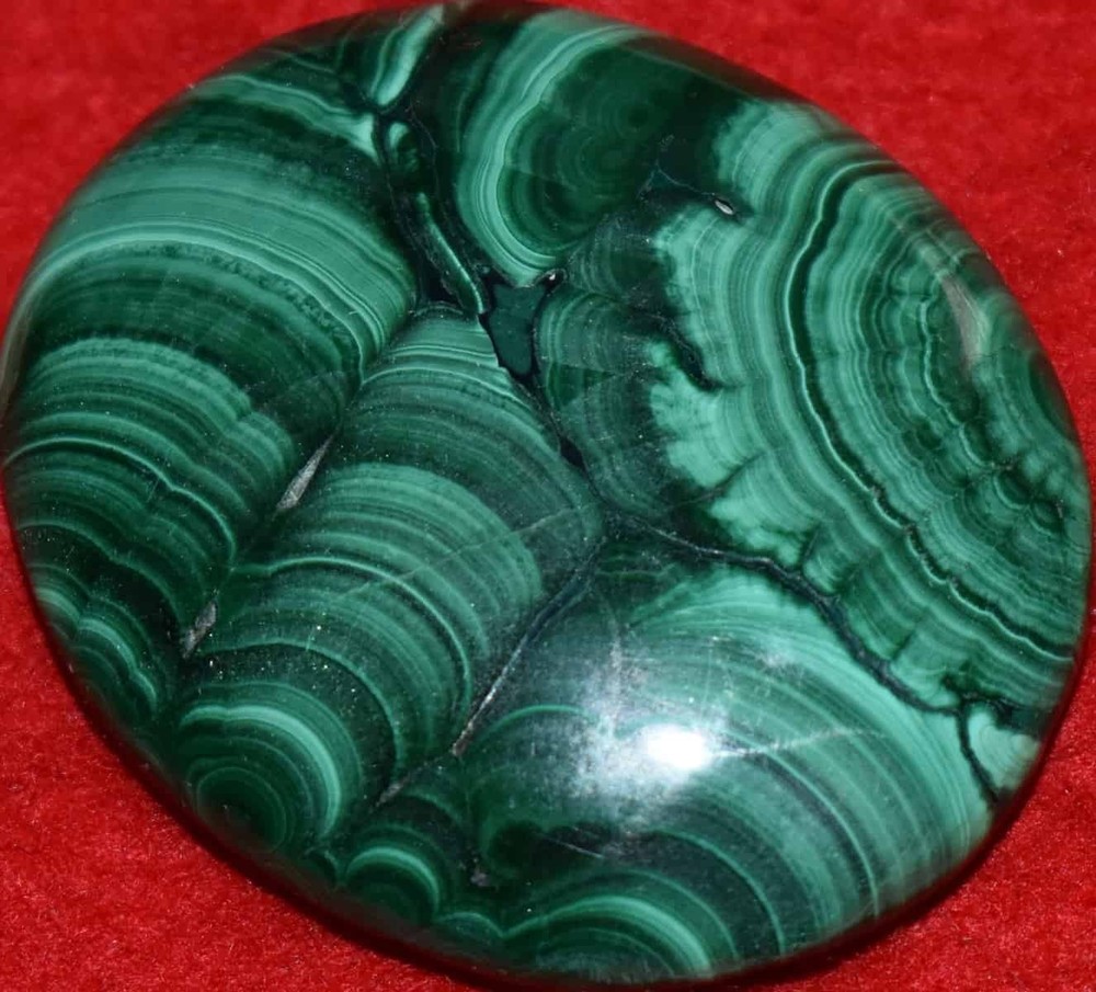 Malachite Worry Stone #9