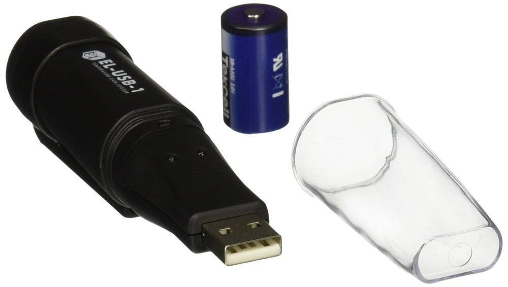 Lascar Electronics EL-USB-1 USB Temperature Data Logger, 16,000+ Readings, 1 ...
