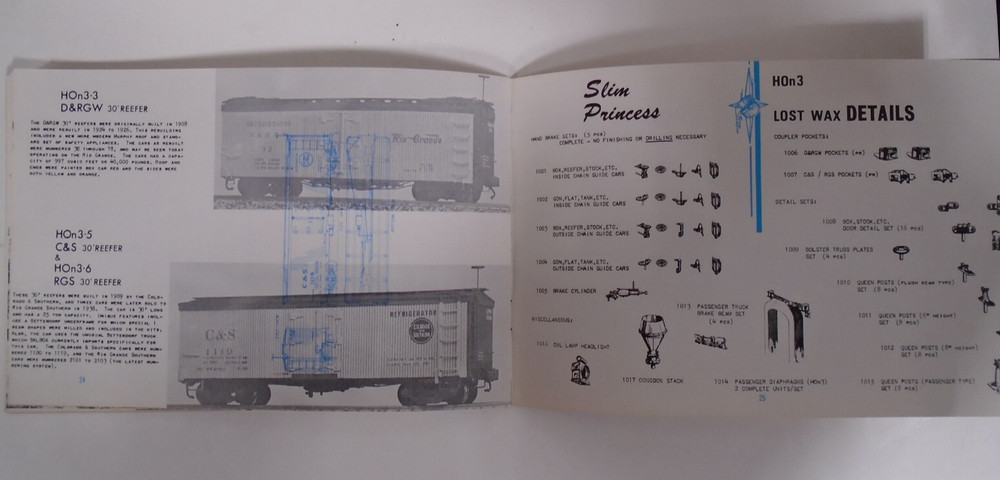 BALBOA SCALE MODELS 1966 CATALOG SECOND EDITION & PRICE LIST