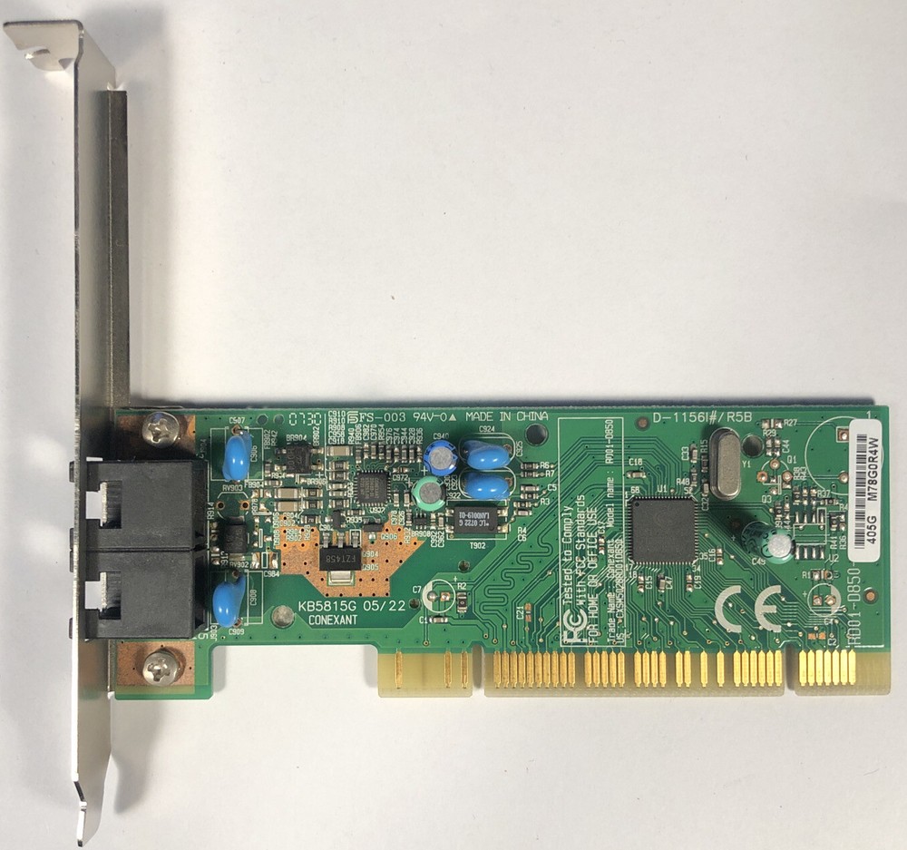 PCI modem card E87711 S - Conexant Systems CN-0C3776 RD01-D850
